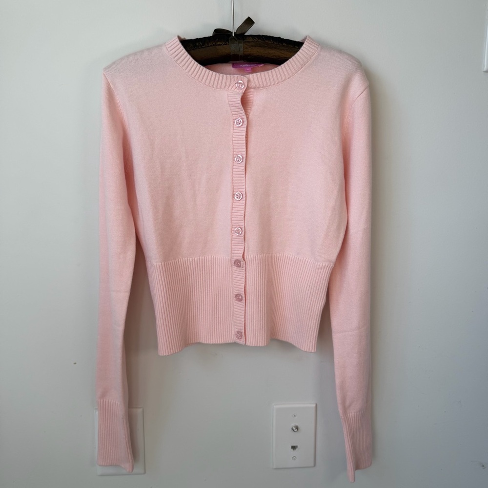 Edikted pink cardigan